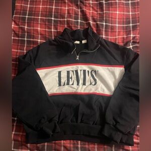 Levi's Classic Black and White Sweatshirt